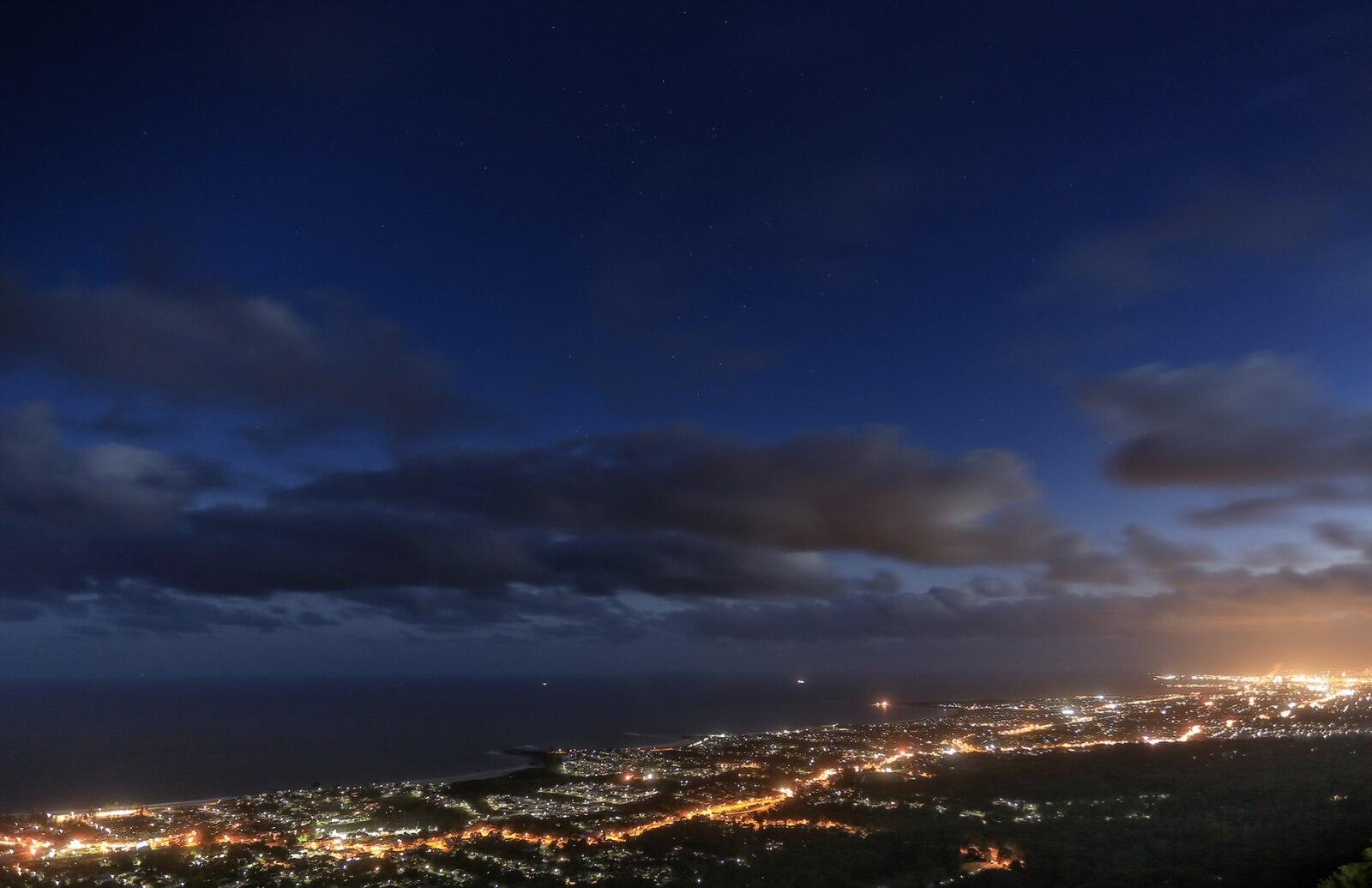 Wollongong at night